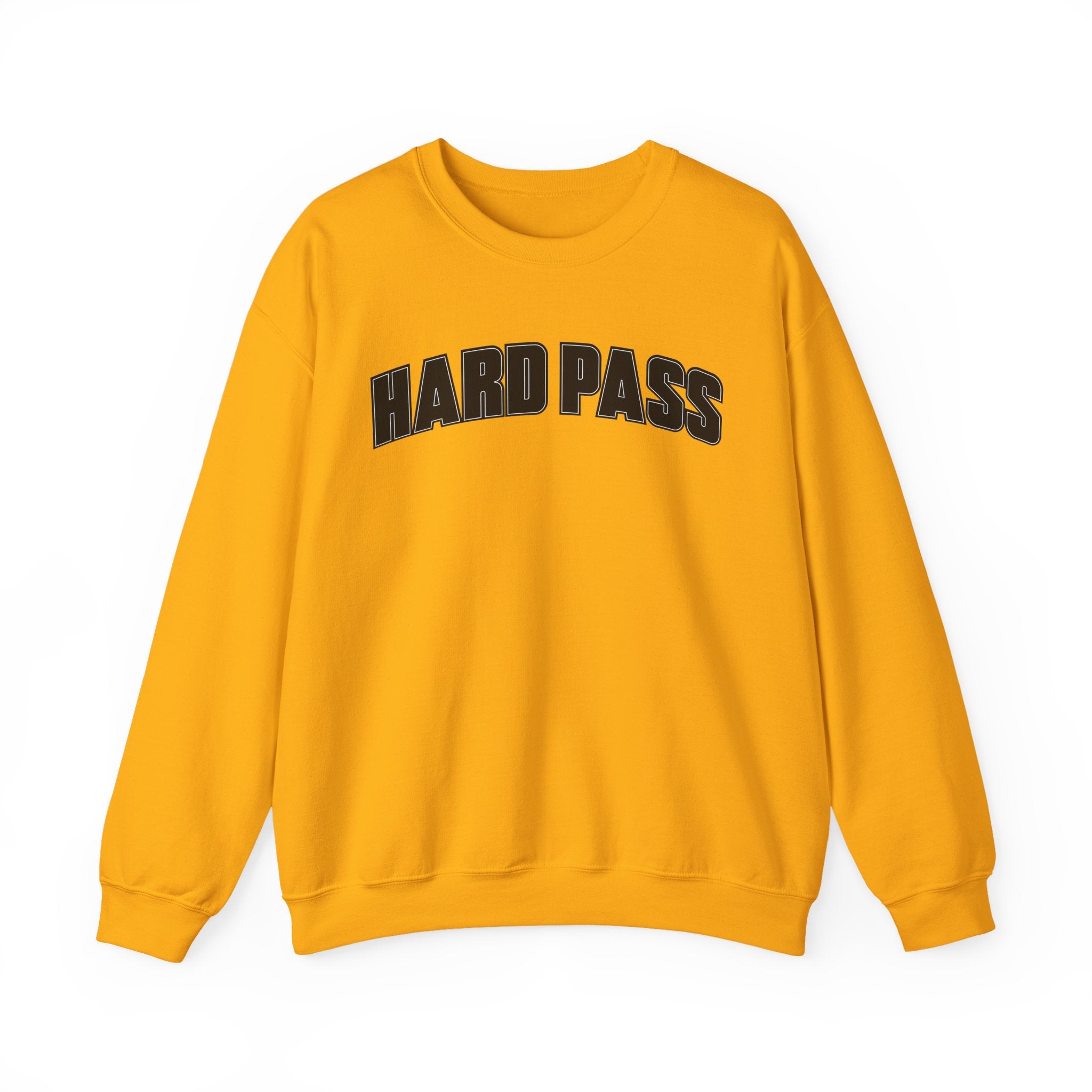 Hard Pass Sweatshirt Yellow