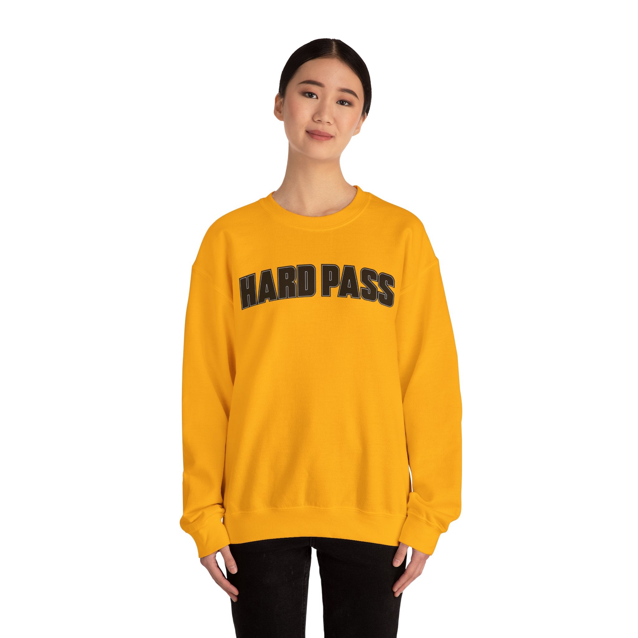 Hard Pass Sweatshirt Yellow