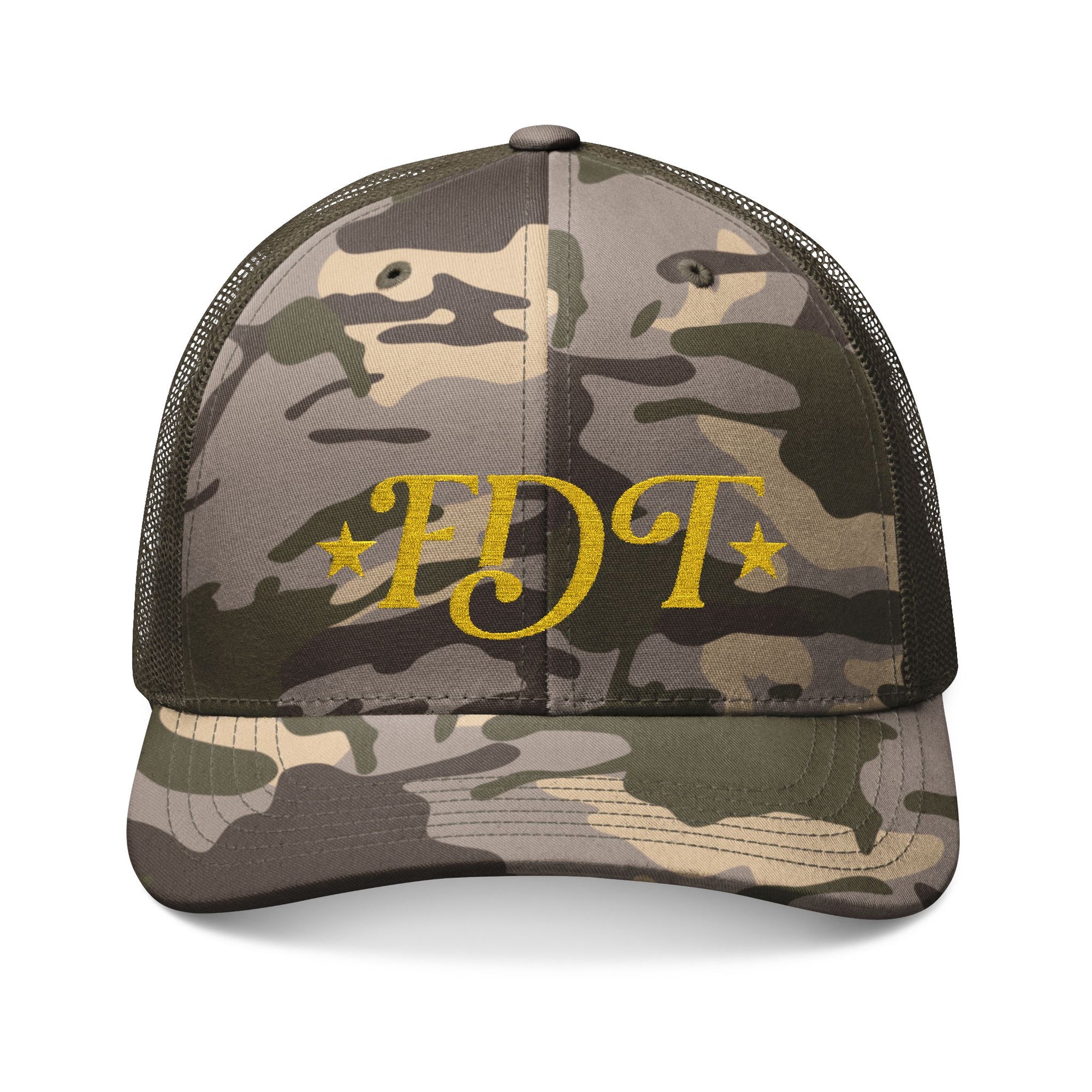 The FDT Camo Trucker Hat